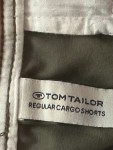 Vorschaubild 3 von Cargo Shorts Herren Oliv Gr. W32/48/M Baumwolle Elasthan Uni Casual