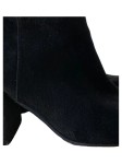 Vorschaubild 3 von Damen Stiefeletten Gr. 40 Schwarz Wildleder Modern Reißverschluss