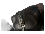 Vorschaubild 5 von Stiefelette Damen Leder Schwarz Gr. 39 Reißverschluss Schnalle