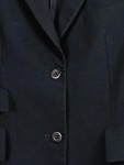 Vorschaubild 3 von Damen Blazer Gr. 34 Schwarz Business Elegant Langarm