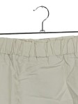 Vorschaubild 2 von Bleistiftrock Damen Beige Gr. 42/XL Baumwolle Uni Casual Freizeit Raffungen