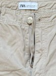 Vorschaubild 6 von Damen Cargohose Gr. 40 Beige Baumwolle Casual Freizeithose
