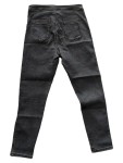Vorschaubild 2 von Damen High Waist Jeans Bundfalten Gr. 40 Blau Denim