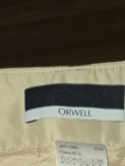 Vorschaubild 3 von Bleistiftrock Damen Gr. 34/XS Beige Polyester Uni Business Reißverschluss