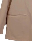 Vorschaubild 6 von Damen Business Blazer Gr. 34;XS Beige Uni Langarm Elegant