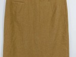 Vorschaubild 7 von Damen Bleistiftrock Gr. 44/XXL Beige Klassisch Wolle