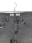 Vorschaubild 3 von Herren Jeans Straight Leg Denton Stretch Fit Grau 33x34 Streetwear