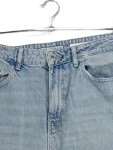 Vorschaubild 4 von Damen Jeans Straight Leg Gr. 42 Blau Casual Denim Hose
