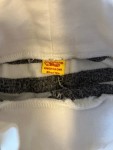 Vorschaubild 3 von Kinder Jogginghose gestreift Gr. 80 Schwarz-Weiß Baumwolle Komfortabel