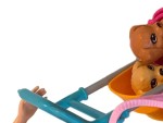 Vorschaubild 4 von Puppenwagen Kinderwagen Pink Kunststoff 29cm Zubehör