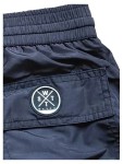 Vorschaubild 3 von Badeshorts Herren Grün Gr. 46/S Polyester Logo-Print Sportlich