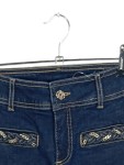 Vorschaubild 3 von Damen Jeans Bootcut W25/34/XS Blau Modisch Applikationen