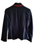 Vorschaubild 2 von Blazer Damen Gr. 38/M Blau Viskose Uni Business Langarm Herbst/Winter