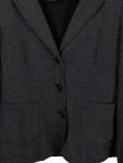 Vorschaubild 6 von Damen Blazer Grau Gr. 44 XXL Business Baumwolle Polyester