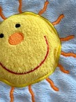 Vorschaubild 2 von Baby Stoffbuch Sonne Knisterbuch Plüschbuch Babybuch Softbuch