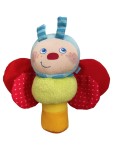 Vorschaubild 1 von Greifling Stofftier Raupe Punkte Farbenfroh Baby Spielzeug 15cm