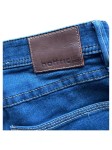 Vorschaubild 3 von Herren Jeans Regular Fit Blau W33/L31 Stretch Denim