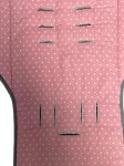 Vorschaubild 3 von Liebes von Priebes Kinderwagenauflage Sitzauflage Rosa Punkte Buggy