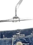 Vorschaubild 4 von Damen Jeans-Shorts W26 Blau Casual Distressed Fransen