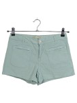 Vorschaubild 1 von Cargo Shorts Kinder Gr. 164 Türkis Lyocell Baumwolle Elasthan Uni Casual