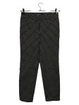 Vorschaubild 1 von Stoffhose Damen Schwarz Gr. W29/38/M Geometrisch Business Minimalistisch
