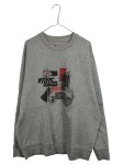 Vorschaubild 1 von Sweatshirt Herren Grau Gr. 54/XL Baumwolle Grafisch Casual