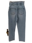 Vorschaubild 2 von Damen Jeans Straight Leg W26 Blau Paperbag Casual