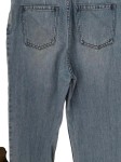 Vorschaubild 6 von Damen Jeans Straight Leg W26 Blau Paperbag Casual