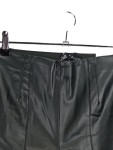 Vorschaubild 2 von Damen Kunstleder Hose Legging Hi-Rise Schwarz Gr. S