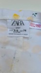 Vorschaubild 3 von Kinder Leggings mit Zitronenmuster Größe 74 Weiß Casual Baumwolle