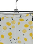 Vorschaubild 2 von Kinder Leggings mit Zitronenmuster Größe 74 Weiß Casual Baumwolle