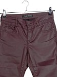 Vorschaubild 3 von Jeans Damen Lederhose Rot W28L32 Modern Slim Fit
