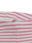 Vorschaubild 6 von Baby Mädchen Leggings Rosa Gestreift Gr. 16 Baumwolle Casual
