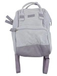 Vorschaubild 1 von Rucksack Cord Grau Damen Schule Alltag Freizeit Lederdetails Venice