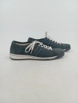 Vorschaubild 2 von Sneaker Low Damen Wildleder Schnürung Blau Gr. 38
