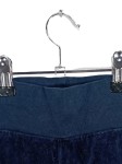 Vorschaubild 4 von Mädchen Jogginghose Gr. 74 Blau Samt Optik Freizeithose