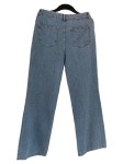 Vorschaubild 2 von Damen Wide Fit Jeans Hose High Waist Bundfalten Gr. 38 Blau