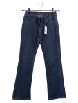 Vorschaubild 1 von Bootcut Jeans Damen Gr. W28/36/S Blau Baumwolle Elasthan Uni Casual L20