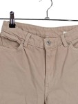 Vorschaubild 3 von Damen Jeans Wide Fit Gr. 26 Beige Baumwolle