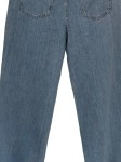 Vorschaubild 4 von Damen Wide Fit Jeans Hose High Waist Bundfalten Gr. 38 Blau