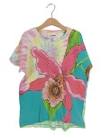 Vorschaubild 1 von T-Shirt Kinder Mehrfarbig Gr. 134 Baumwolle Florales Muster Farbenfroh