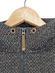 Vorschaubild 4 von Damen Fleecejacke Kapuze Meliert Grau Gr. 38 M Outdoor