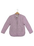 Vorschaubild 1 von Steppjacke Kinder Gr. 140 Lila Polyester Uni Casual Langarm Alltag
