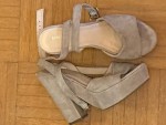 Vorschaubild 3 von Plateausandalen Damen Elegant Blockabsatz Wildleder Beige 37