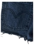Vorschaubild 4 von Damen Jeans Shorts 501 W24 Schwarz Casual