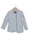 Vorschaubild 1 von Damen Jacke Gr. 38 Blau Übergangsjacke Stehkragen Riegel Casual
