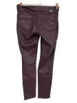 Vorschaubild 2 von Jeans Damen Lederhose Rot W28L32 Modern Slim Fit
