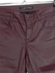 Vorschaubild 4 von Jeans Damen Lederhose Rot W28L32 Modern Slim Fit