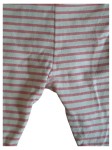 Vorschaubild 3 von Baby Mädchen Leggings Rosa Gestreift Gr. 16 Baumwolle Casual