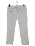 Vorschaubild 1 von Jeans Slim Fit Damen Grau Gr. W28/36/S Baumwolle Elasthan Uni Casual L27